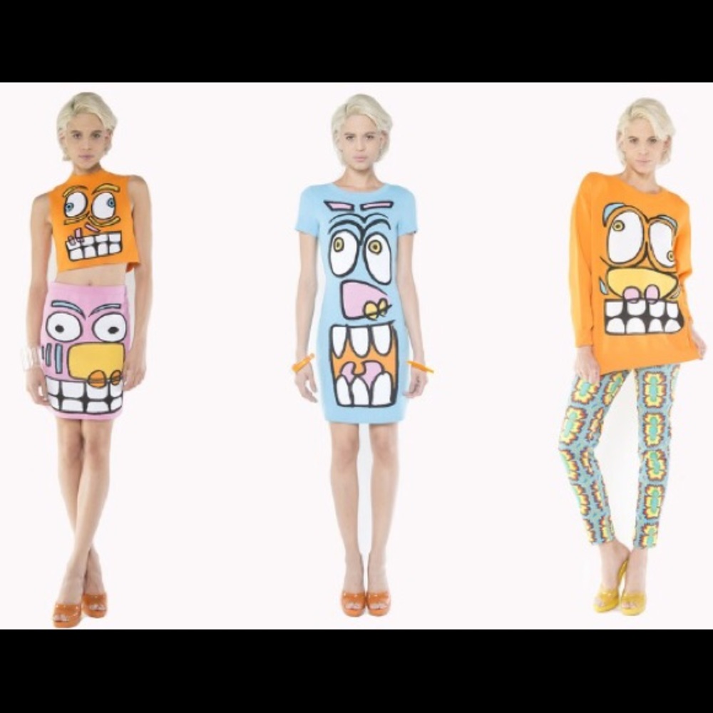 Face Dress by Jeremy Scott